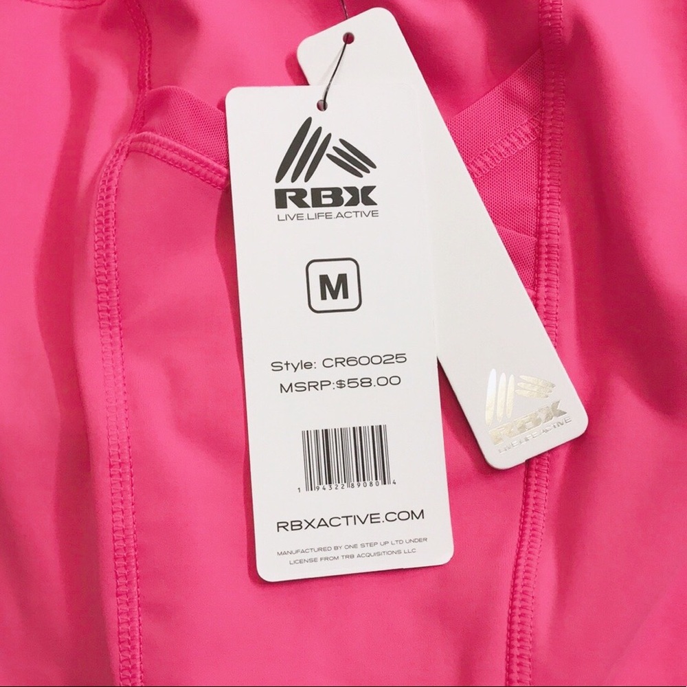 RBX Pink Tech Flex Ultra Hold Legging NWT - Picture 9 of 9